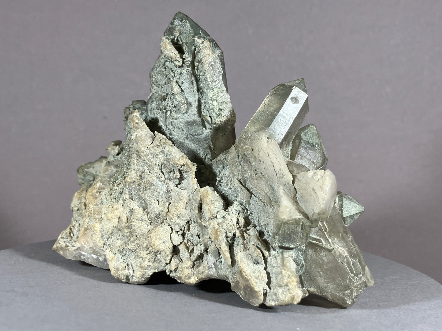Rauchquarz - Val Giuv/Schweiz ca. 11x8cm