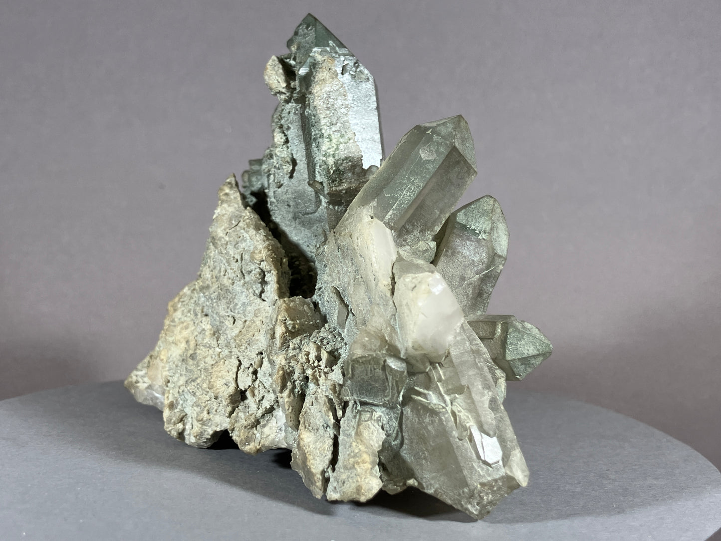 Rauchquarz - Val Giuv/Schweiz ca. 11x8cm