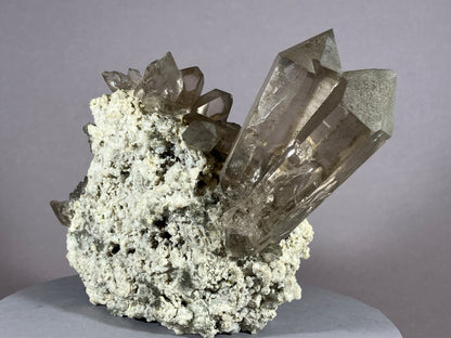Rauchquarz - Val Giuv/Schweiz ca. 12x10cm