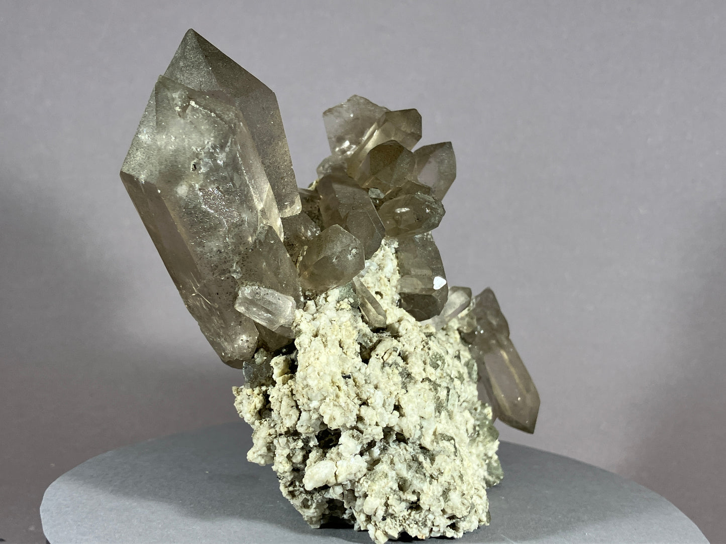 Rauchquarz - Val Giuv/Schweiz ca. 12x10cm