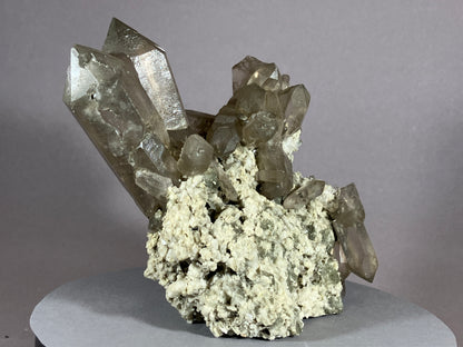 Rauchquarz - Val Giuv/Schweiz ca. 12x10cm