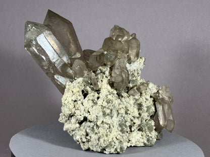 Rauchquarz - Val Giuv/Schweiz ca. 12x10cm