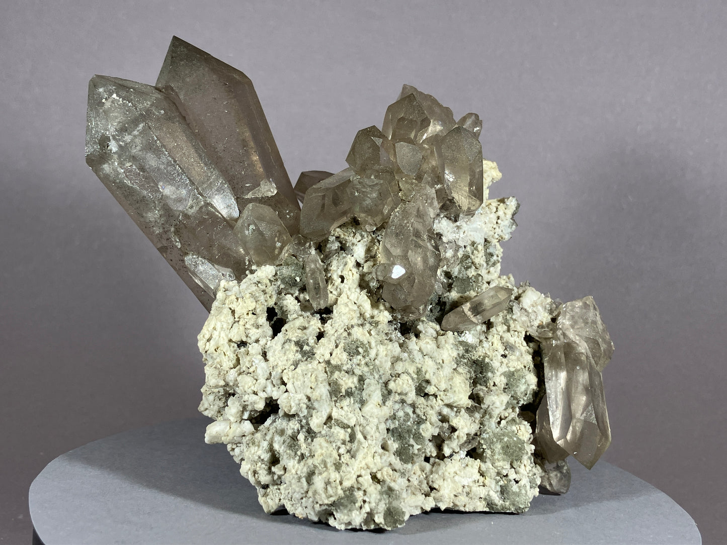 Rauchquarz - Val Giuv/Schweiz ca. 12x10cm