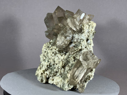 Rauchquarz - Val Giuv/Schweiz ca. 12x10cm