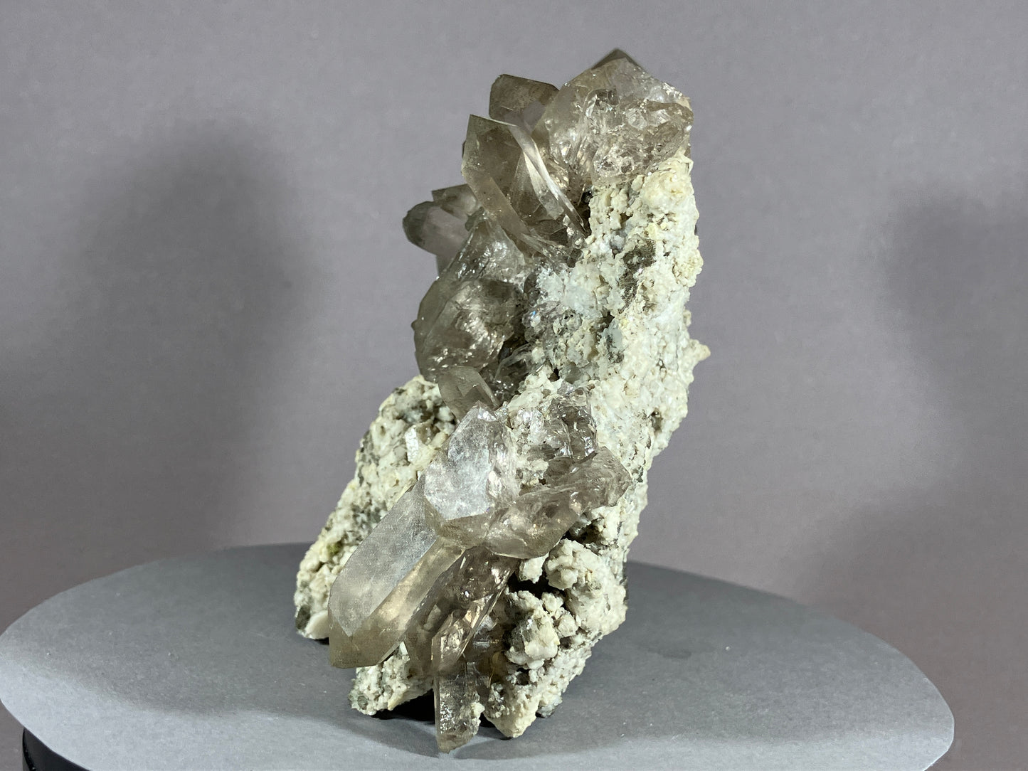 Rauchquarz - Val Giuv/Schweiz ca. 12x10cm