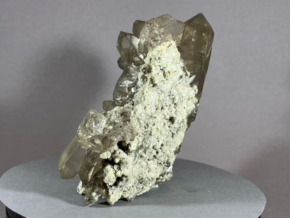 Rauchquarz - Val Giuv/Schweiz ca. 12x10cm