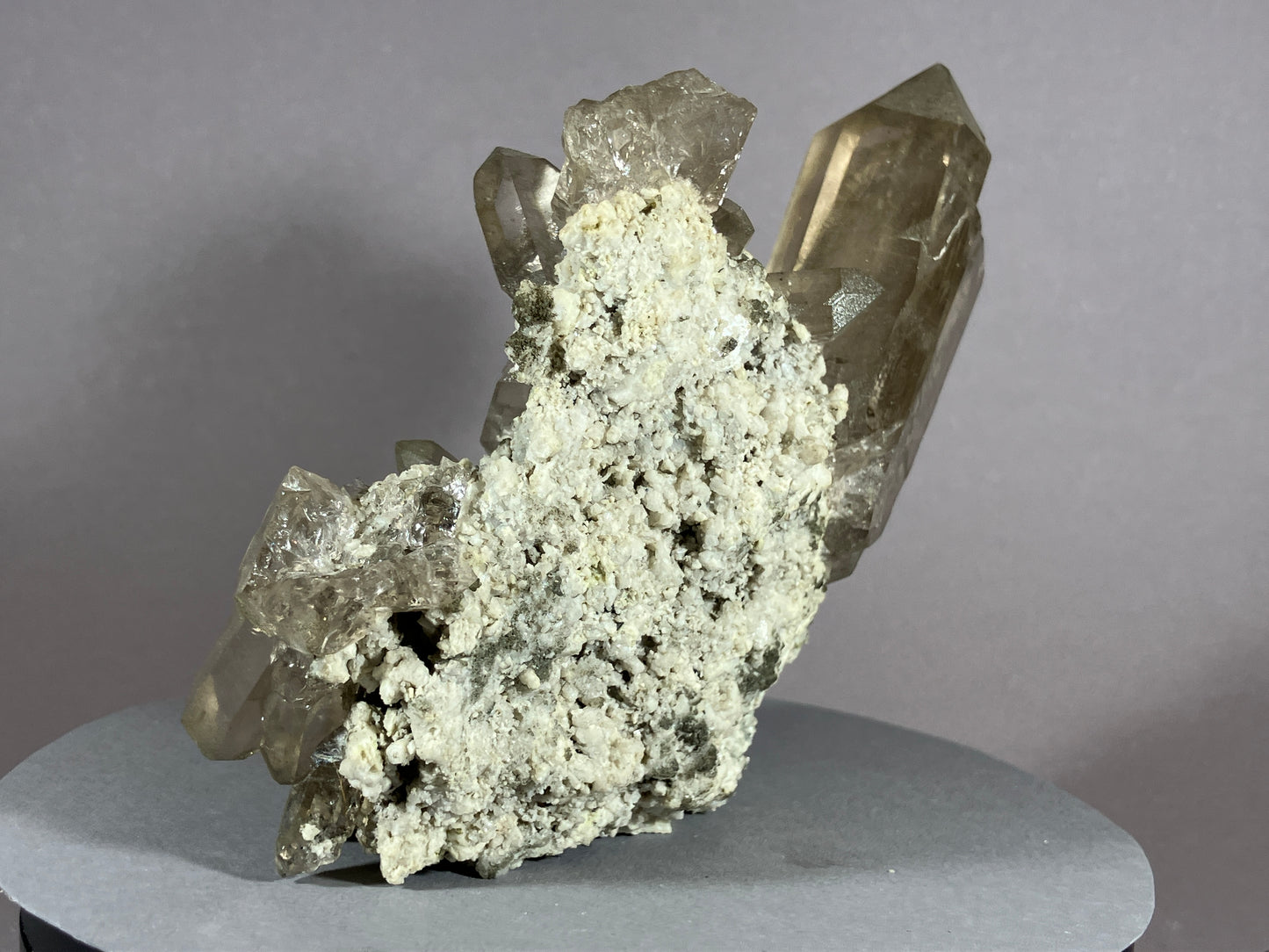Rauchquarz - Val Giuv/Schweiz ca. 12x10cm