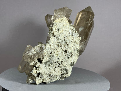 Rauchquarz - Val Giuv/Schweiz ca. 12x10cm