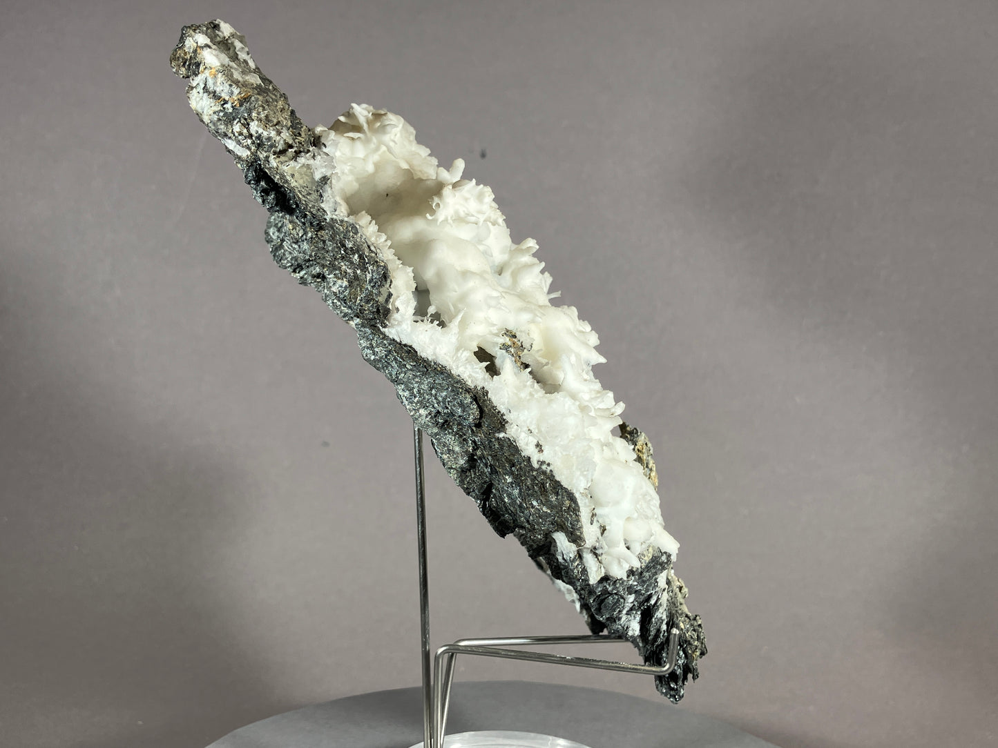 Aragonit/Eisenblüte - Pfunds/Tirol ca. 15x7cm