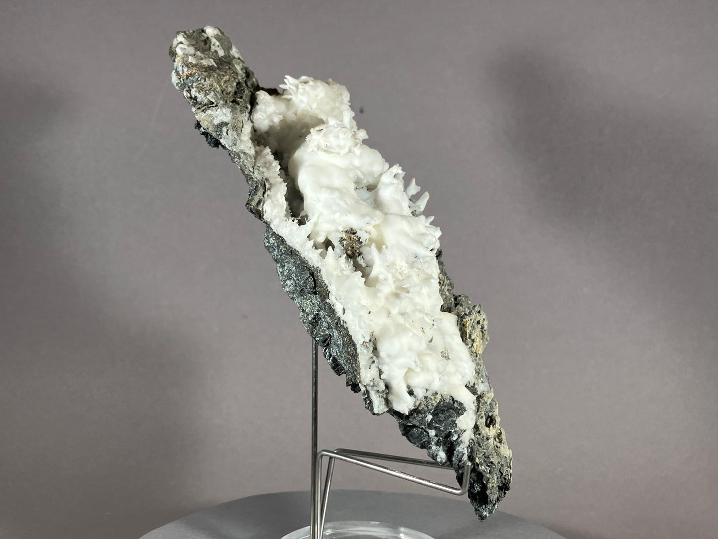 Aragonit/Eisenblüte - Pfunds/Tirol ca. 15x7cm