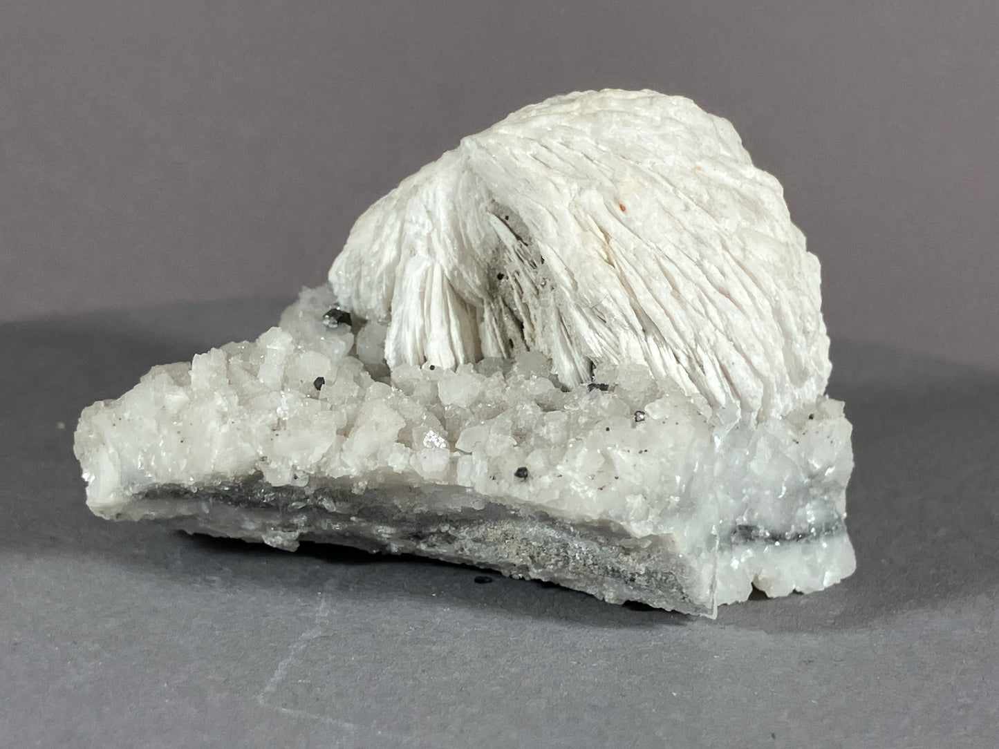 Baryt/Quarz/Fahlerz - St.Gertraudi/Tirol ca. 5x4cm
