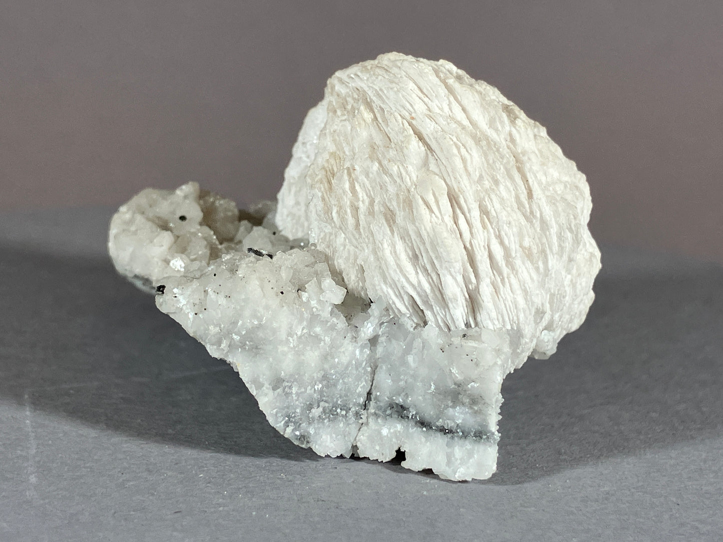 Baryt/Quarz/Fahlerz - St.Gertraudi/Tirol ca. 5x4cm