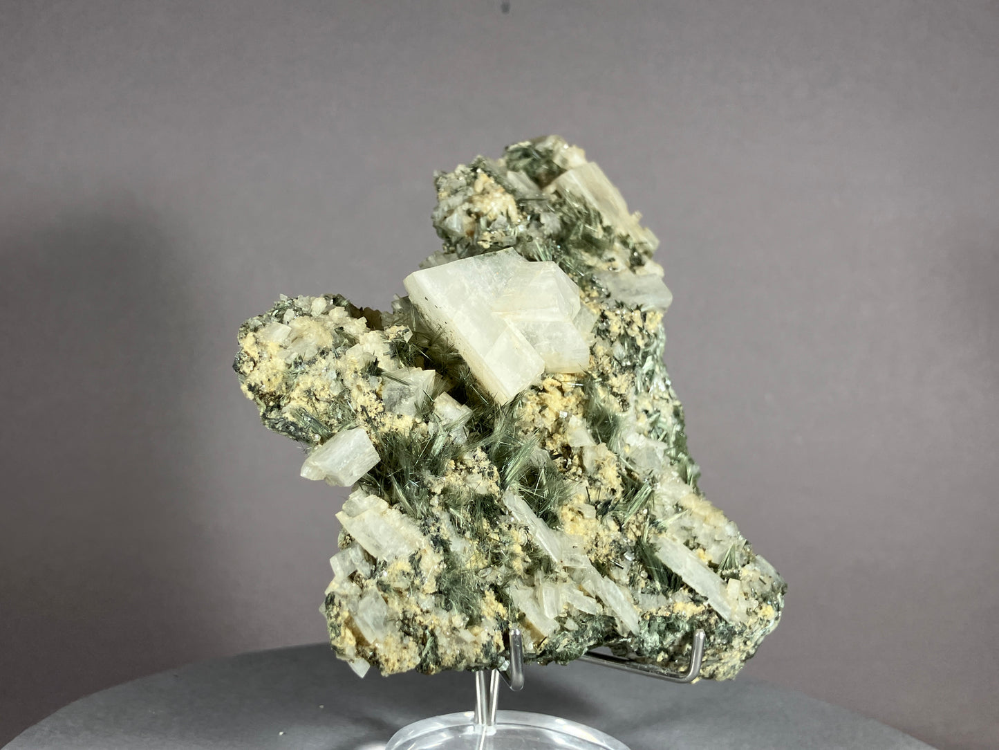 Adular/Amiant - Val Maighels/Schweiz ca. 9x7cm