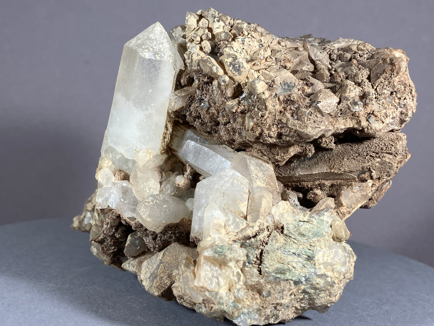 Bergkristall - Pfunds/Tirol ca. 8x6cm