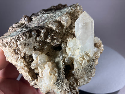 Bergkristall - Pfunds/Tirol ca. 8x6cm