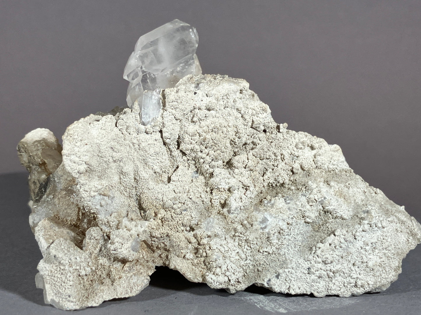 Bergkristall/Fadenquarz - Pfunds/Tirol ca. 9x5,5cm