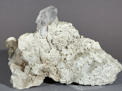 Bergkristall/Fadenquarz - Pfunds/Tirol ca. 9x5,5cm