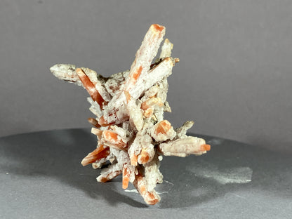 Bergkristall/Redquartz - Dálnegorsk/Russland ca. 9x5cm