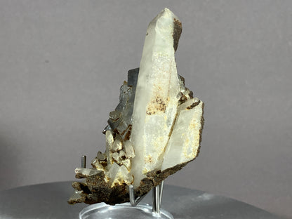 Fluorit/Bergkristall - Hunan/China ca. 7x4,5cm