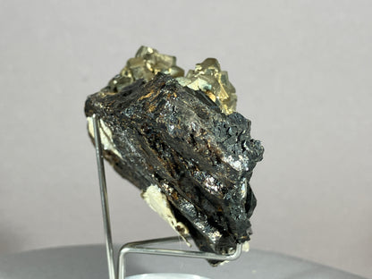 Pyrit/Zinkblende - St.Christobal/Peru ca. 9x5,5cm