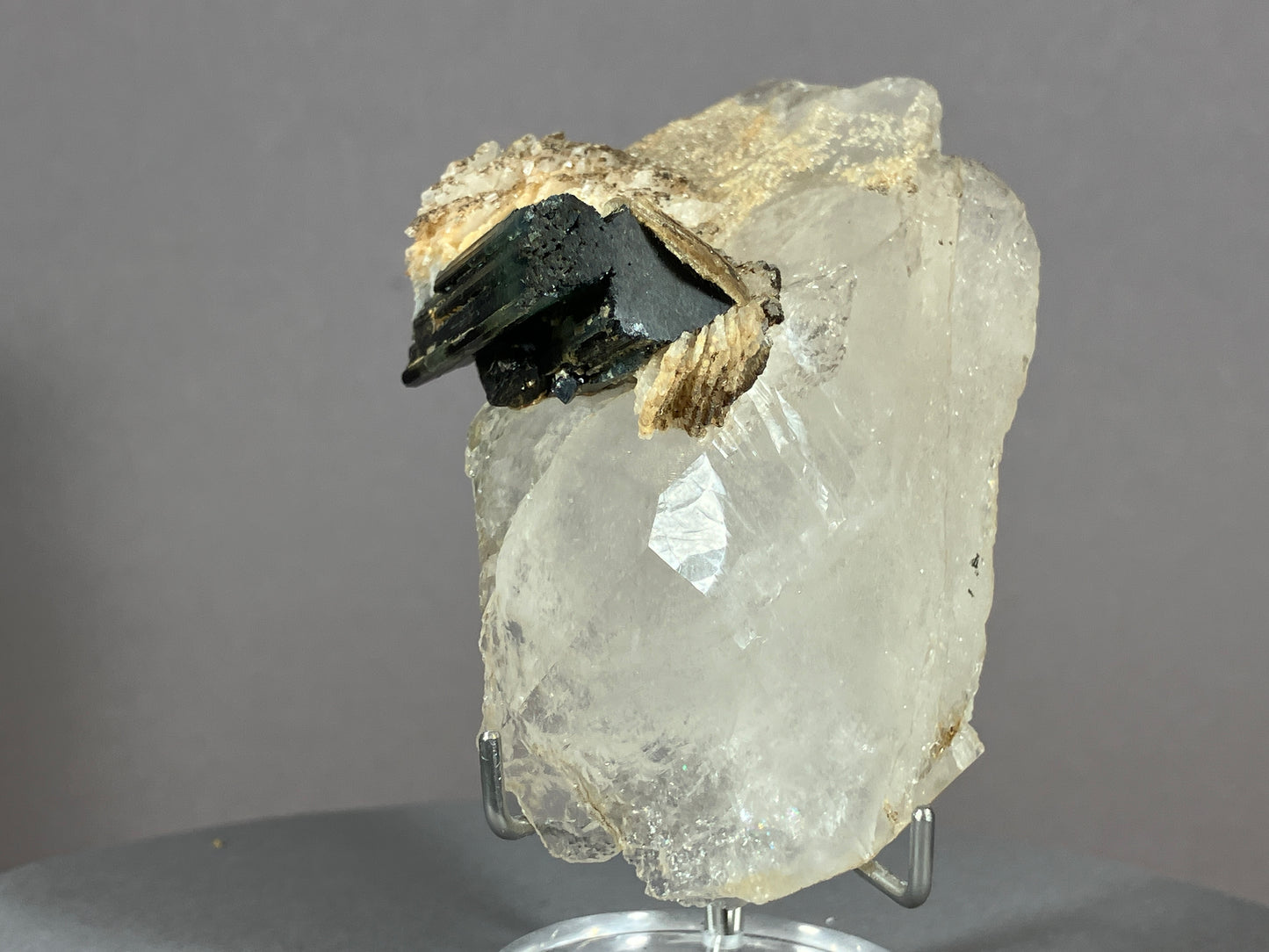 Turmalin/Quarz - Brasilien ca. 7x5cm