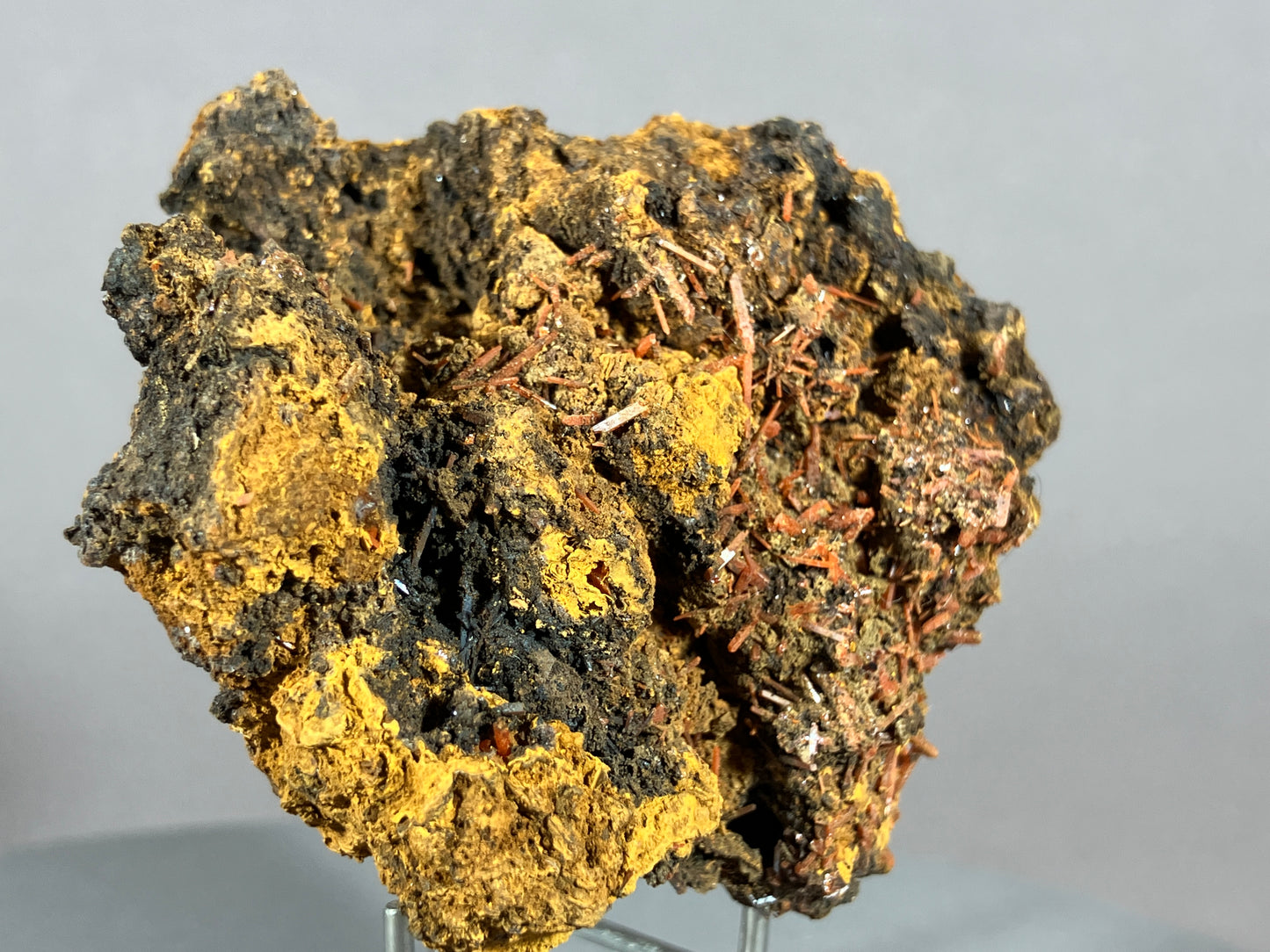 Krokoit - Dundas/Australien ca. 5,5x5,5cm