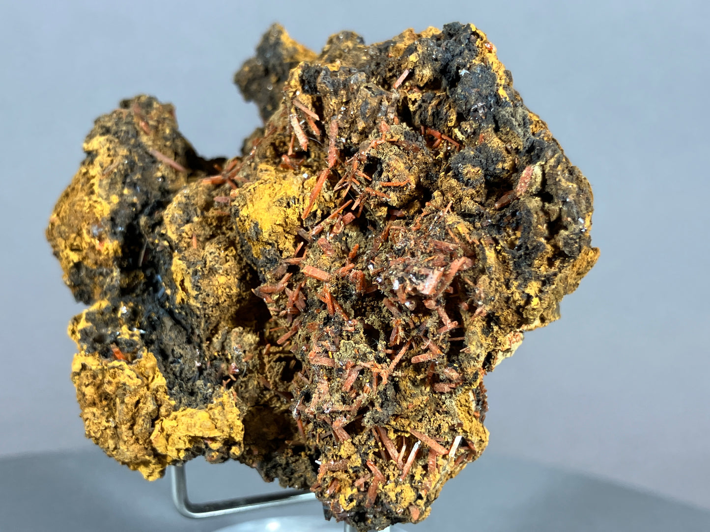 Krokoit - Dundas/Australien ca. 5,5x5,5cm
