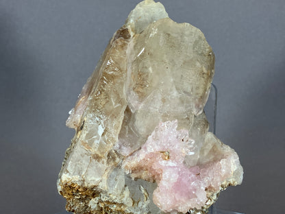 Rosenquarz - Aracuai/Brasilien ca. 13,5x9,5cm