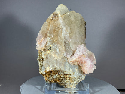 Rosenquarz - Aracuai/Brasilien ca. 13,5x9,5cm