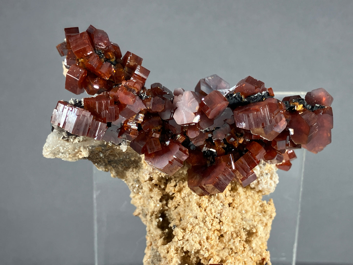 Vanadinit - Mibladen ca. 10x7cm