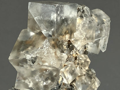 Fluorit mit Bergkristall - Dal`negorsk ca. 6x5cm