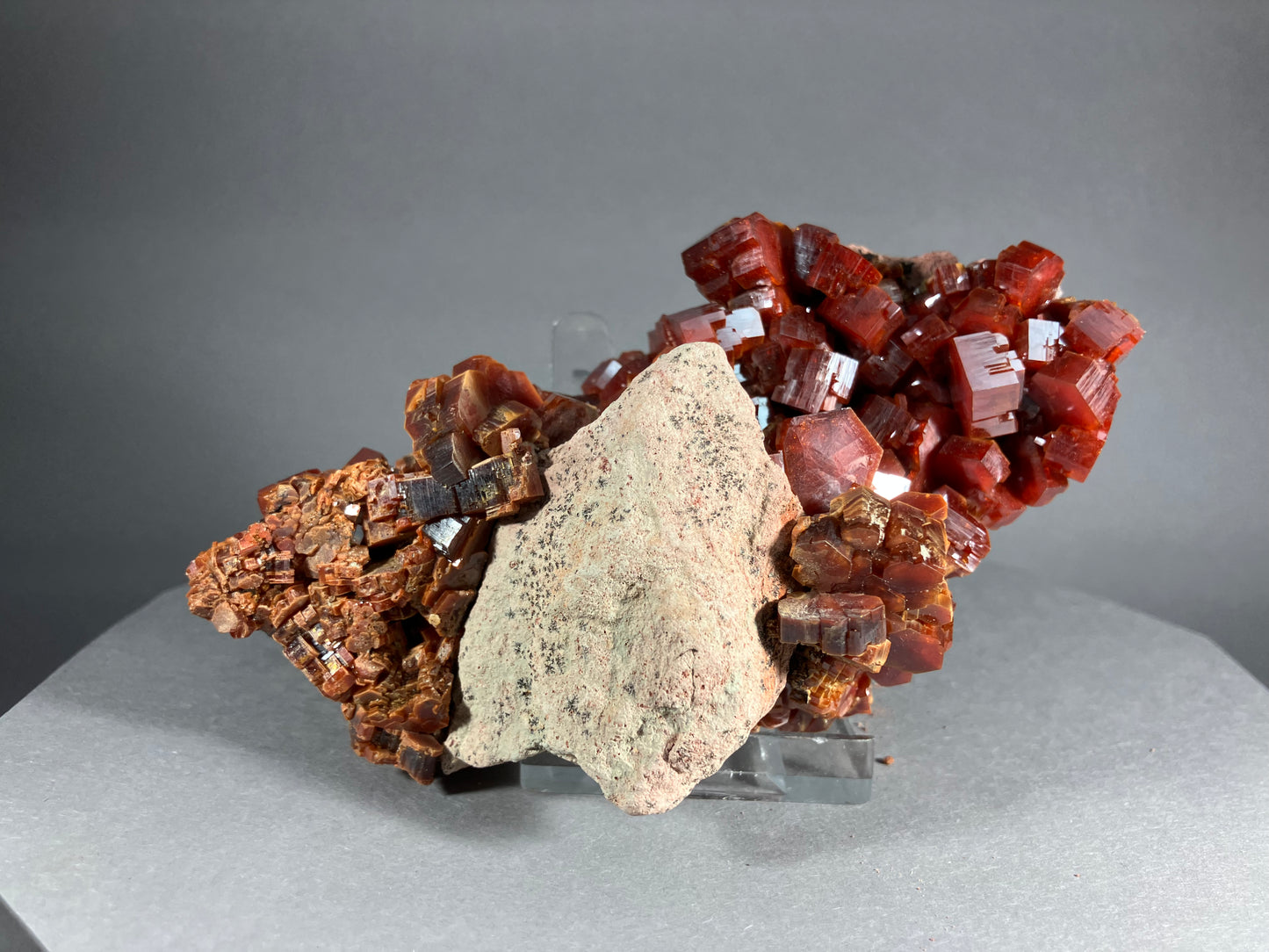 Vanadinit - Mibladen ca. 11,5x6cm