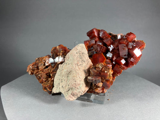 Vanadinit - Mibladen ca. 11,5x6cm