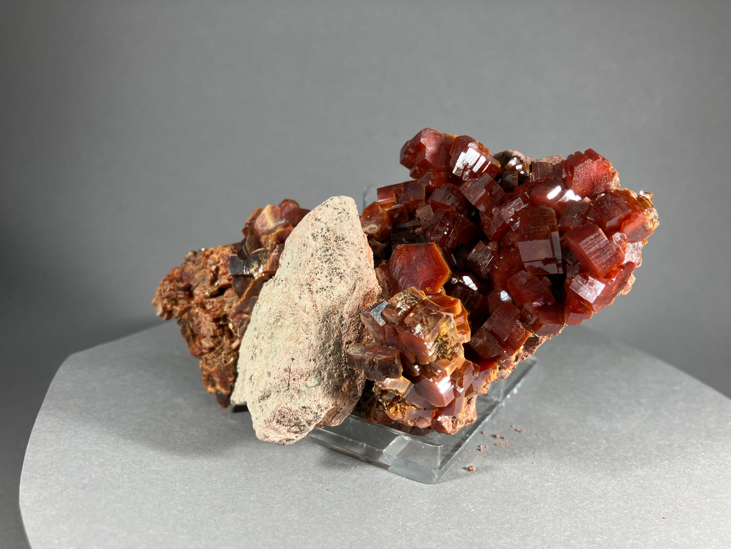 Vanadinit - Mibladen ca. 11,5x6cm