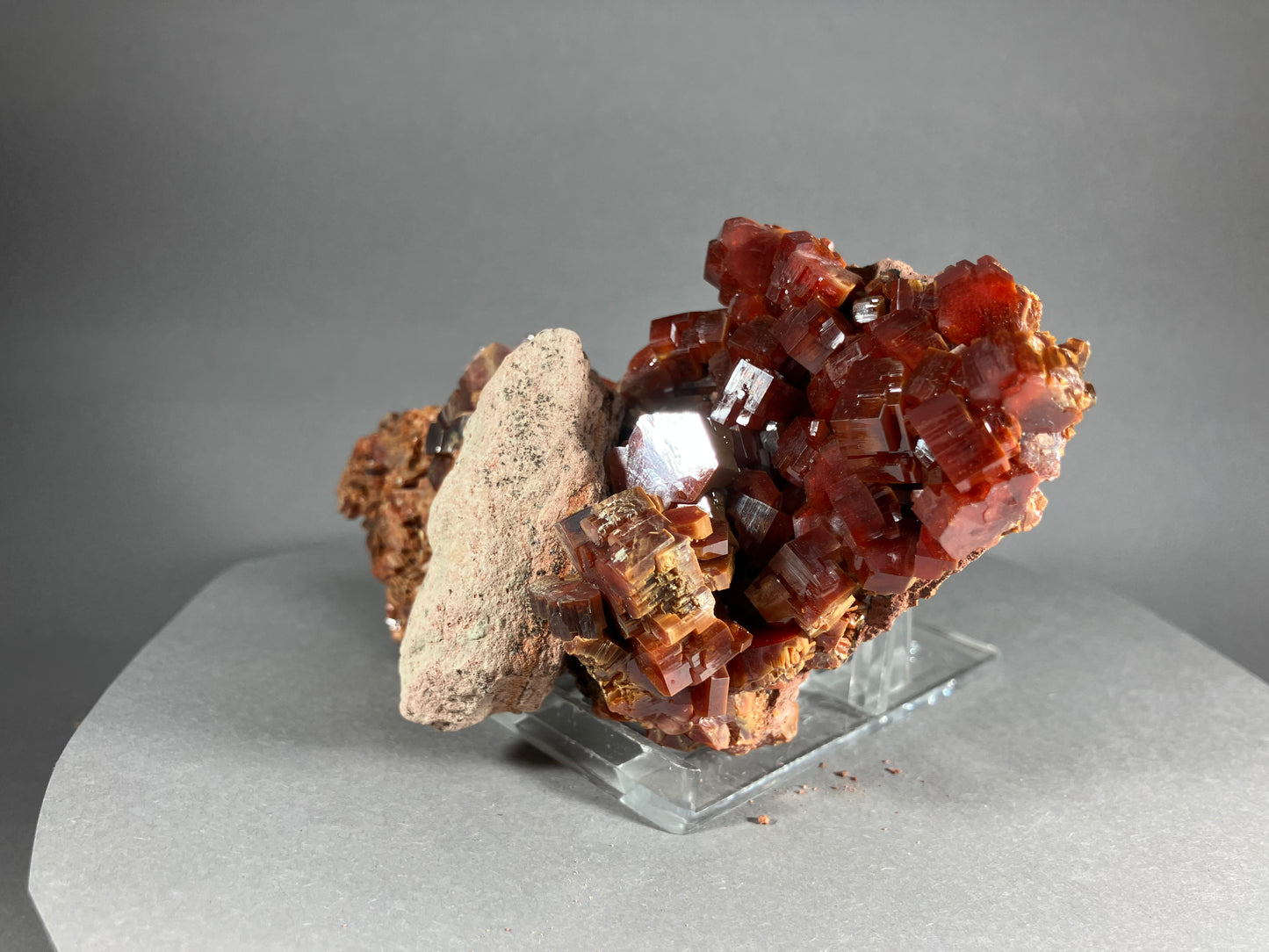 Vanadinit - Mibladen ca. 11,5x6cm