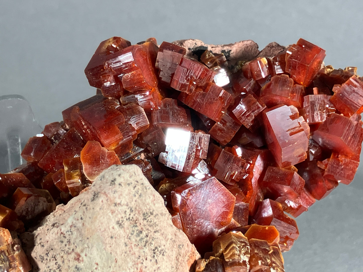 Vanadinit - Mibladen ca. 11,5x6cm