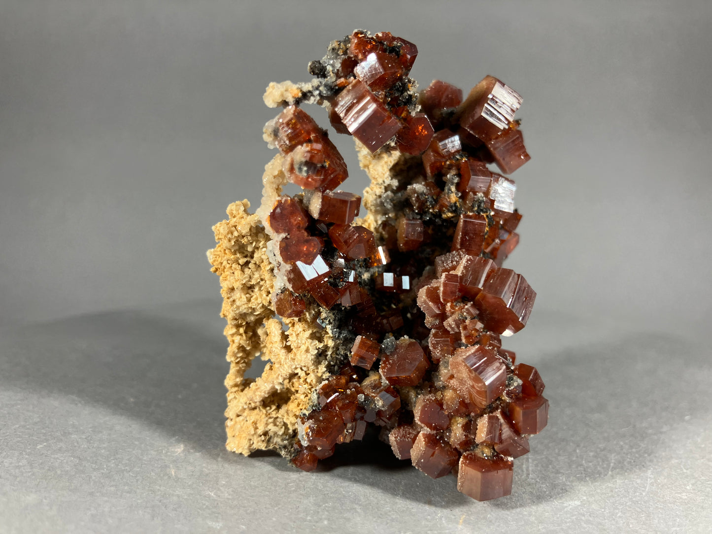 Vanadinit - Mibladen ca. 5,5x4,5cm