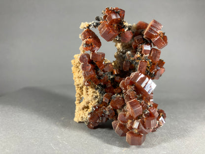 Vanadinit - Mibladen ca. 5,5x4,5cm