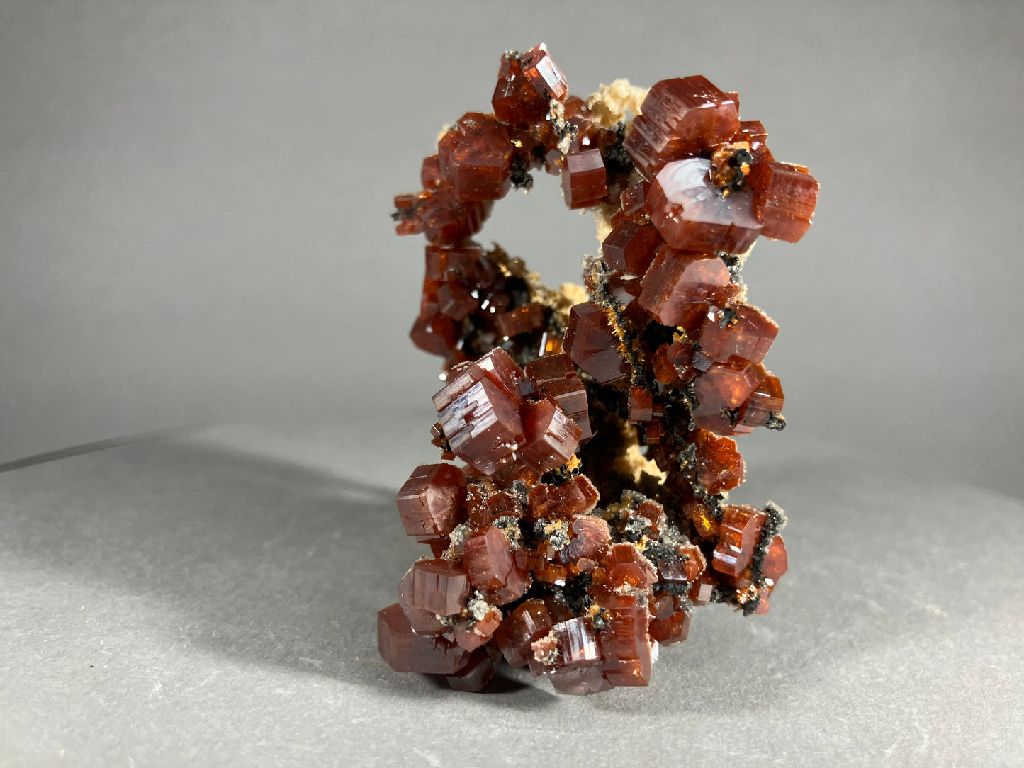 Vanadinit - Mibladen ca. 5,5x4,5cm