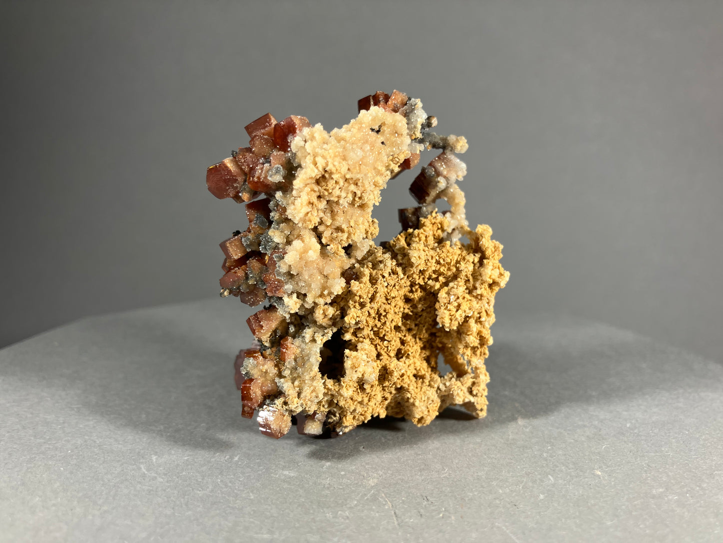 Vanadinit - Mibladen ca. 5,5x4,5cm