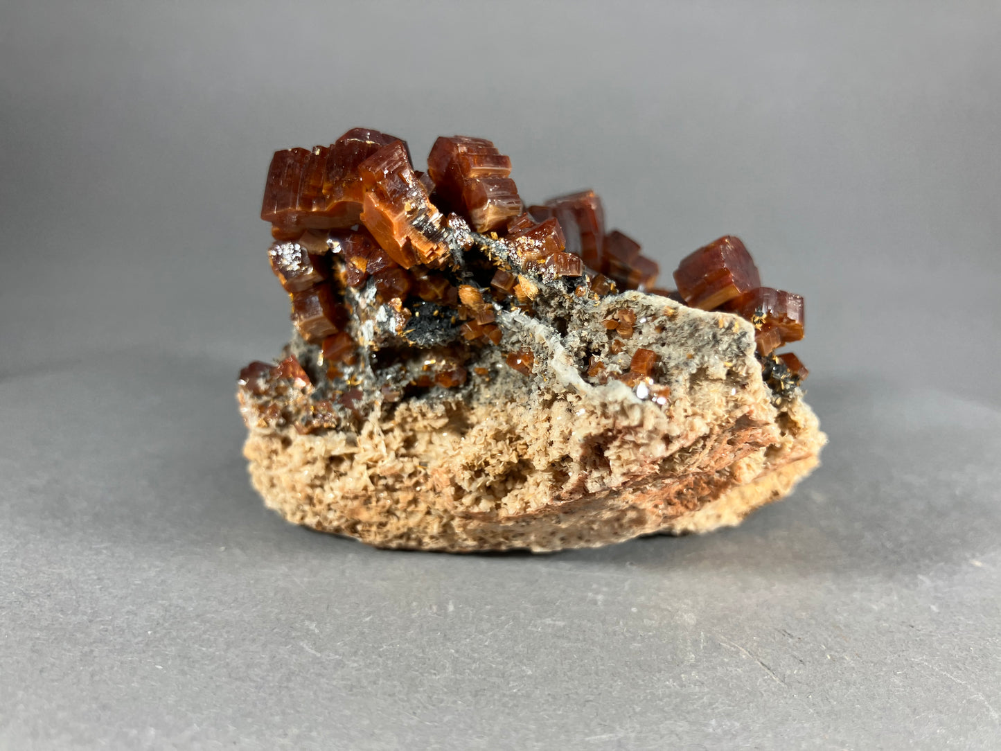 Vanadinit - Mibladen ca. 6x4cm