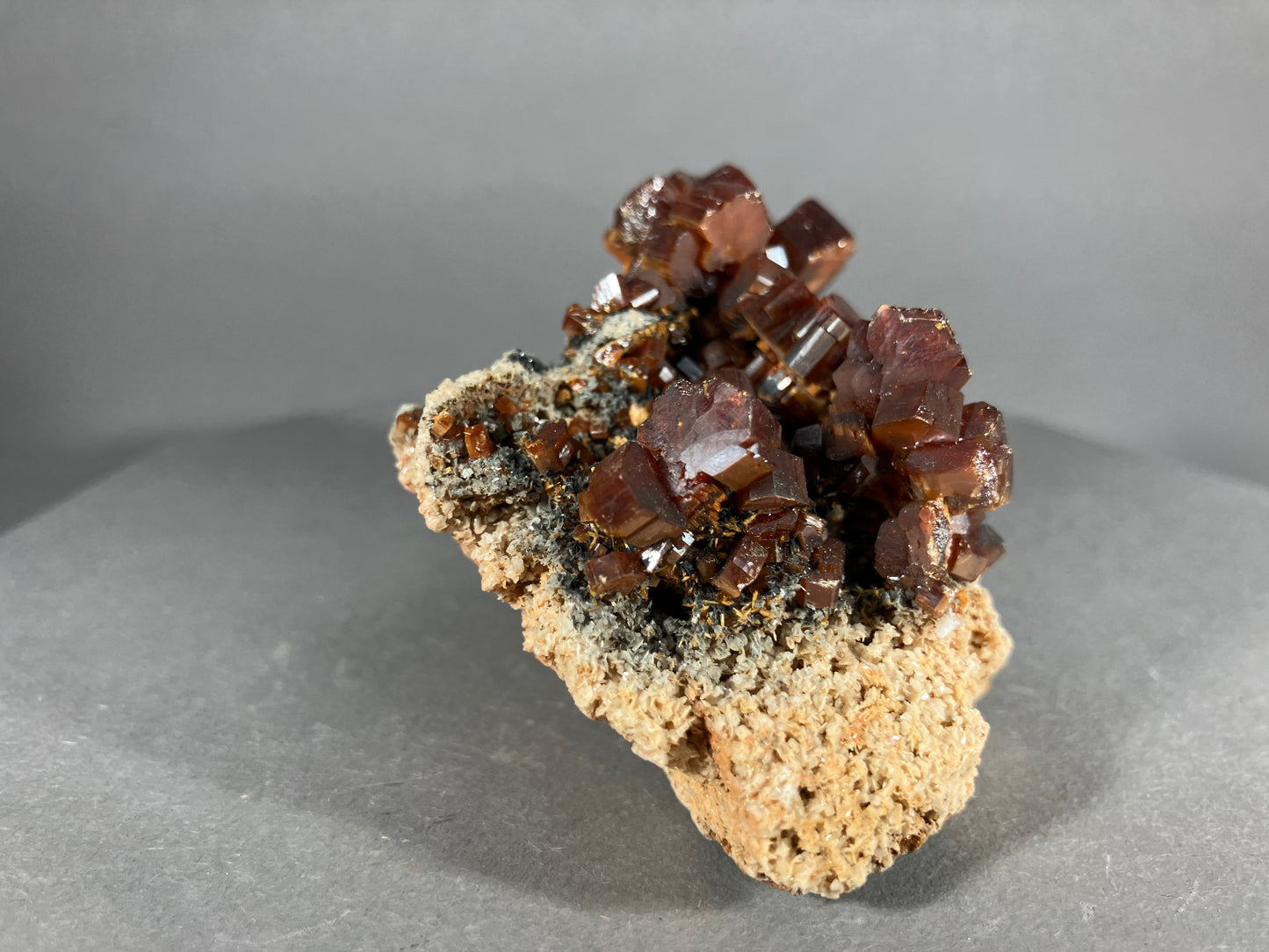 Vanadinit - Mibladen ca. 6x4cm