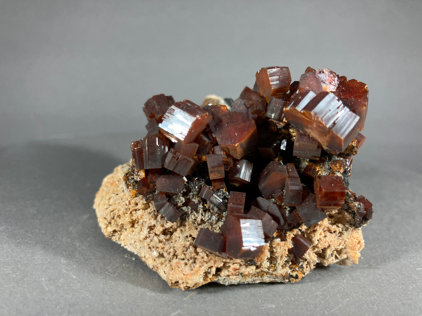 Vanadinit - Mibladen ca. 6x4cm