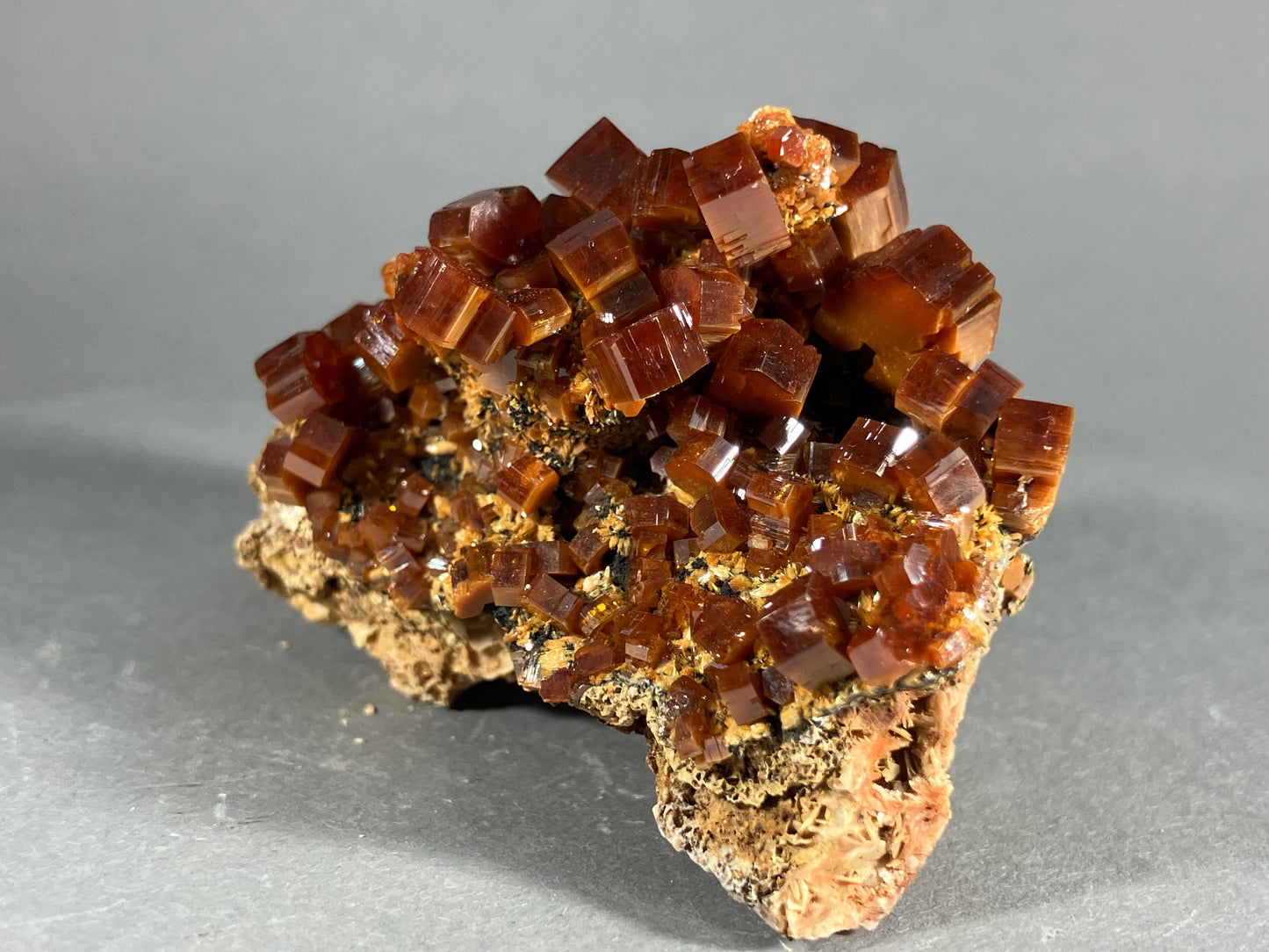 Vanadinit - Mibladen ca. 6x4cm