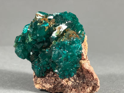 Dioptaskristalle - Kongo ca. 4x3cm