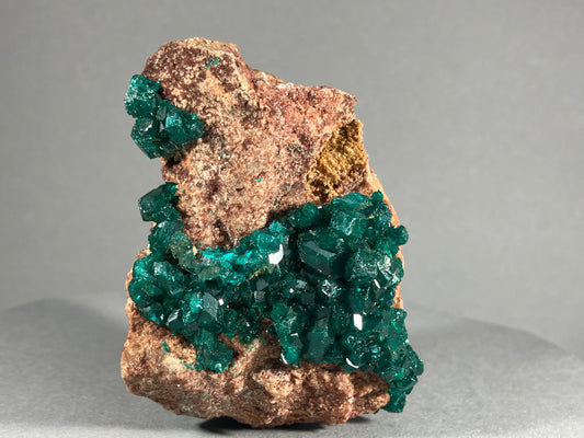 Dioptaskristalle - Kongo ca. 8,5x6cm