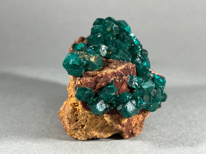 Dioptaskristalle - Kongo ca. 5,8x3,5cm