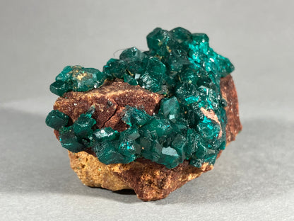 Dioptaskristalle - Kongo ca. 5,8x3,5cm