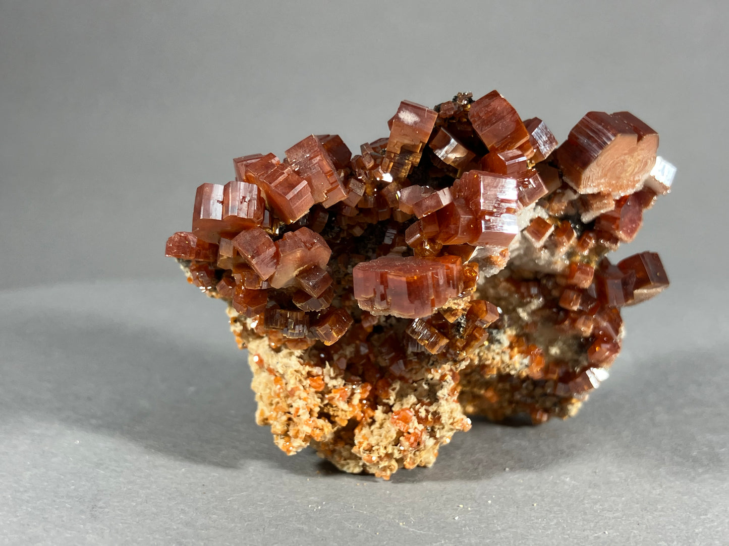 Vanadinit - Mibladen ca. 5,5x4,5cm