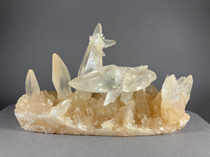 Calcit - Whensan ca. 12x7,5cm